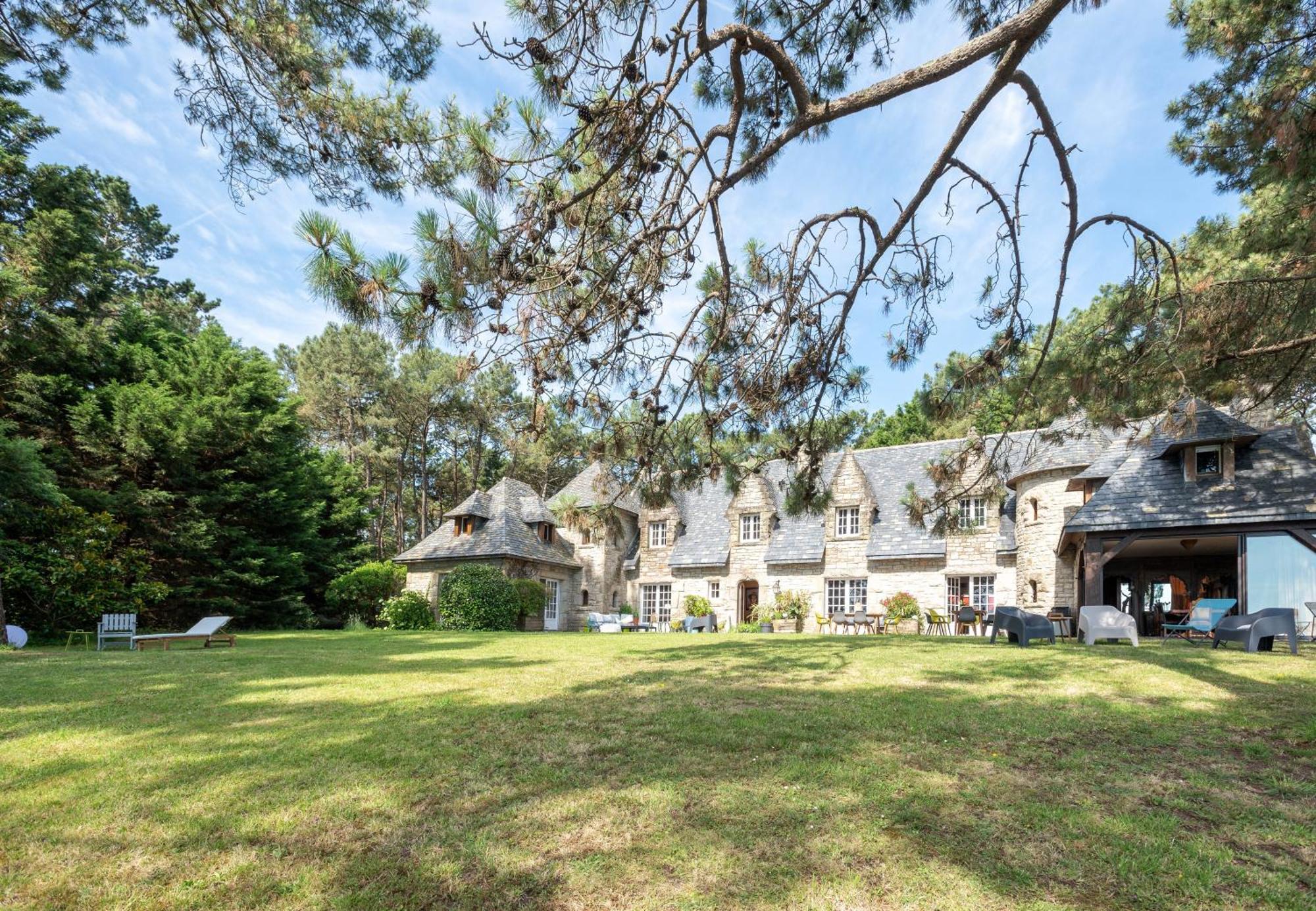 Le Manoir De Saint Brendan Villa Baden Bagian luar foto